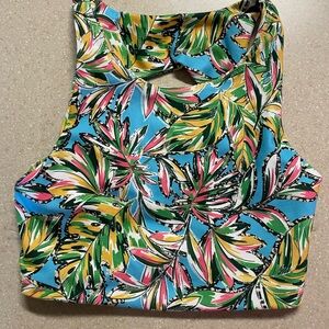 BECCA Tropical Print Women's Tank Bra